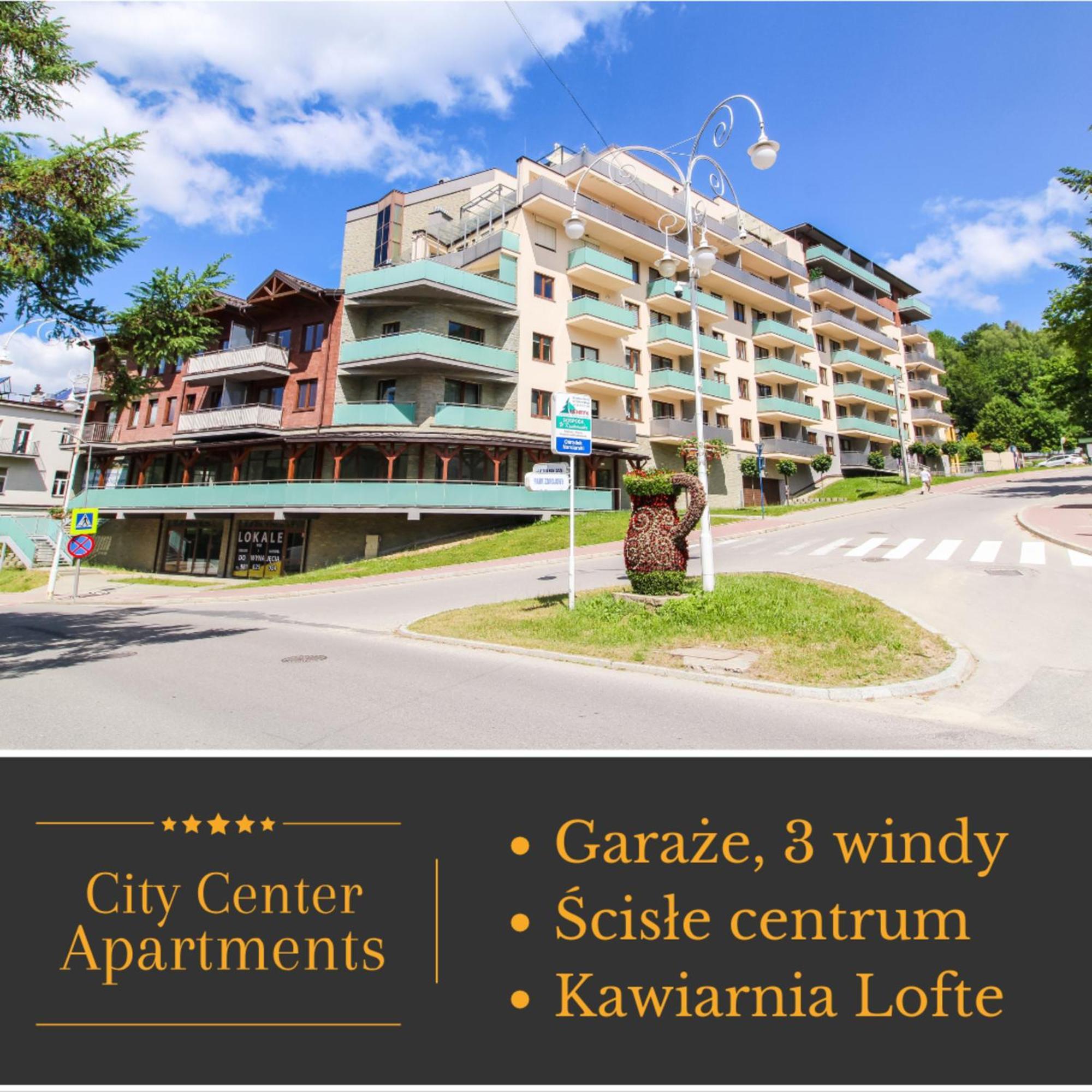 Apartamenty City Center - Zdrojowe Krynica Zdroj Buitenkant foto